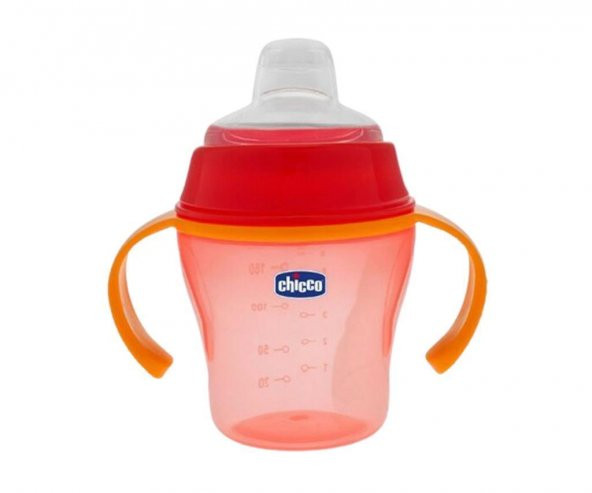 Chicco Yumuşak Bardak 6 ay+ Kırmızı
