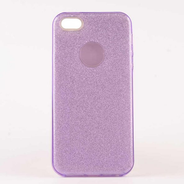 Apple iPhone 5 Kılıf  Evastore Shining Silikon - 4