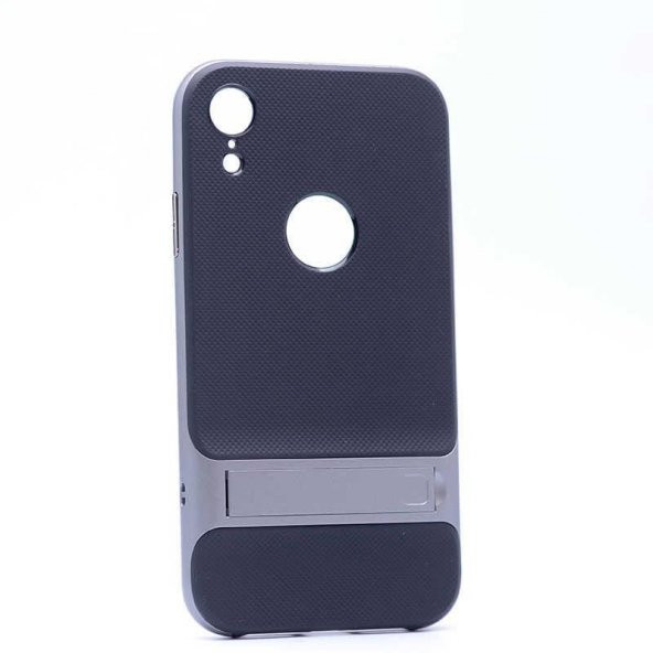 Apple iPhone XR 6.1 Kılıf  Evastore Standlı Verus Kapak - 3