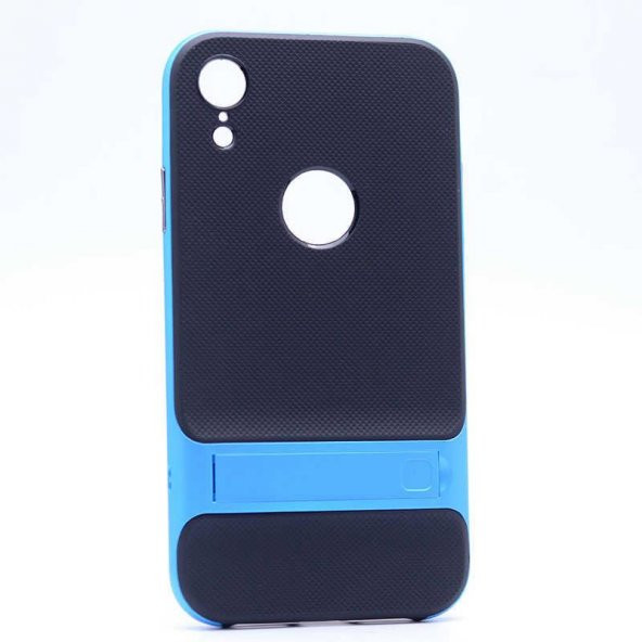 Apple iPhone XR 6.1 Kılıf  Evastore Standlı Verus Kapak - 5