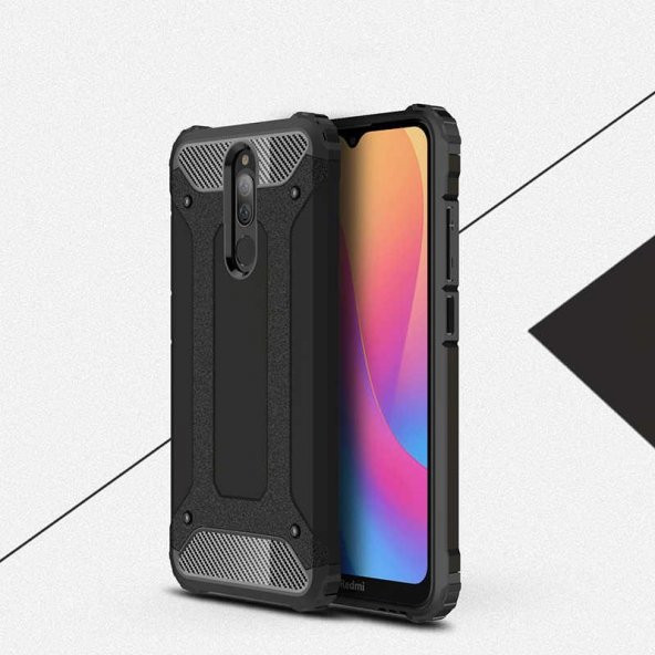 Xiaomi Redmi 8 Kılıf  Evastore Crash Silikon - 2