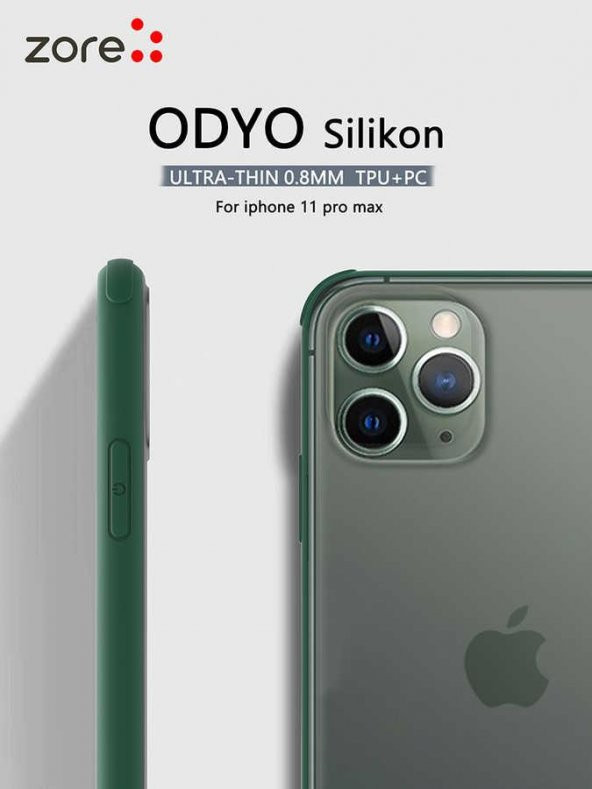 Apple iPhone 11 Pro Max Kılıf  Evastore Odyo Silikon