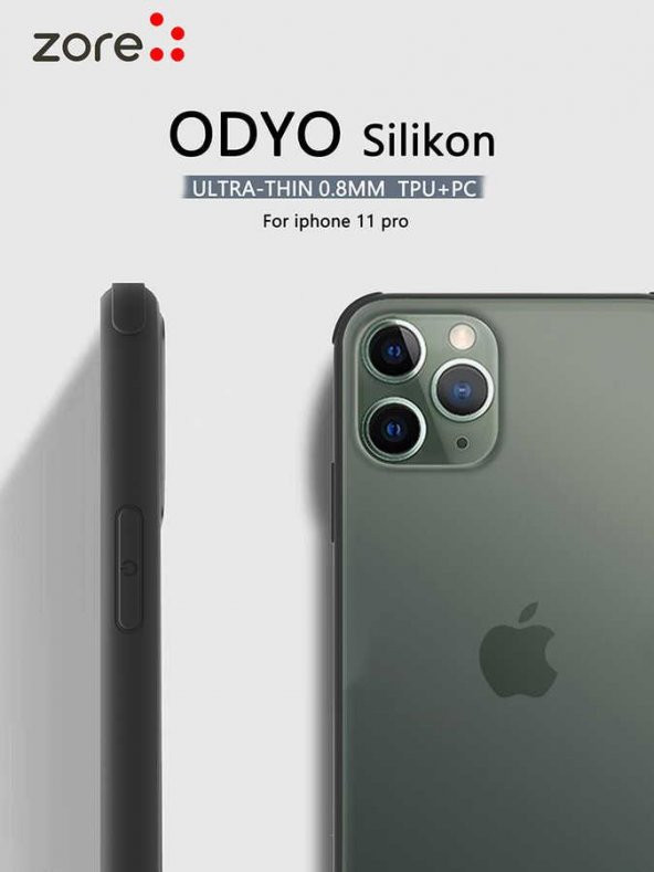 Apple iPhone 11 Pro Kılıf  Evastore Odyo Silikon - 2