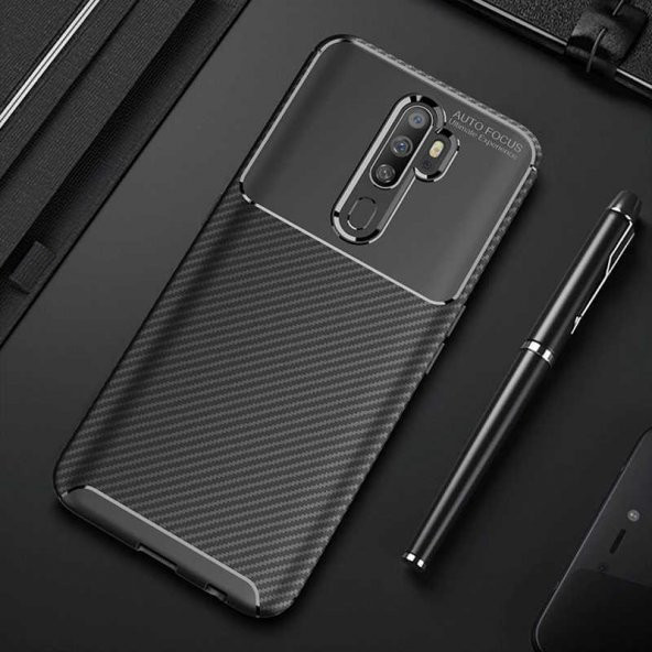 Oppo A9 2020 Kılıf  Evastore Negro Silikon - 2