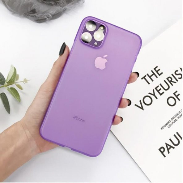 Apple iPhone 11 Pro Max Kılıf  Evastore Eko PP Kapak - 5