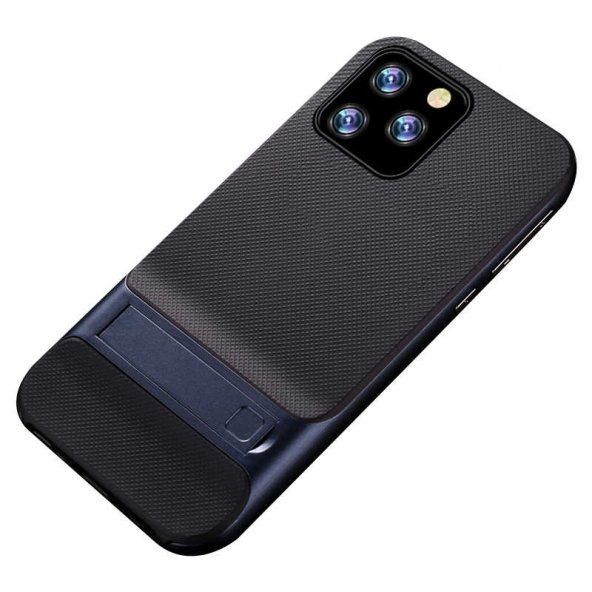Apple iPhone 11 Pro Max Kılıf  Evastore Standlı Verus Kapak - 5