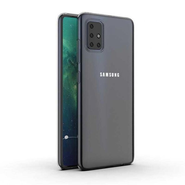 Galaxy A71 Kılıf  Evastore Süper Silikon - 2