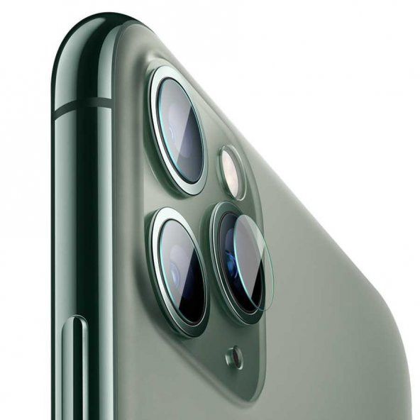 Apple iPhone 11 Pro Max  Evastore Nano Kamera Camı