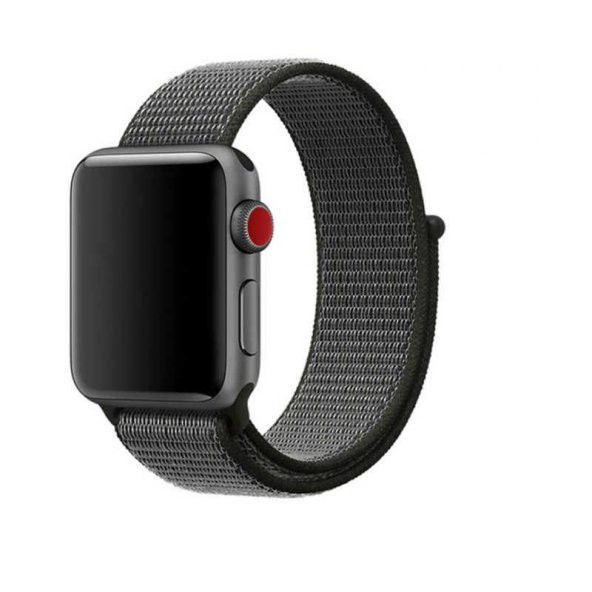 Apple Watch 44mm KRD-03 Hasır Kordon - 2