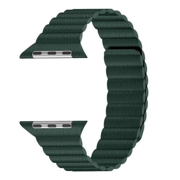 Apple Watch 44mm KRD-09 Deri Lop Kordon