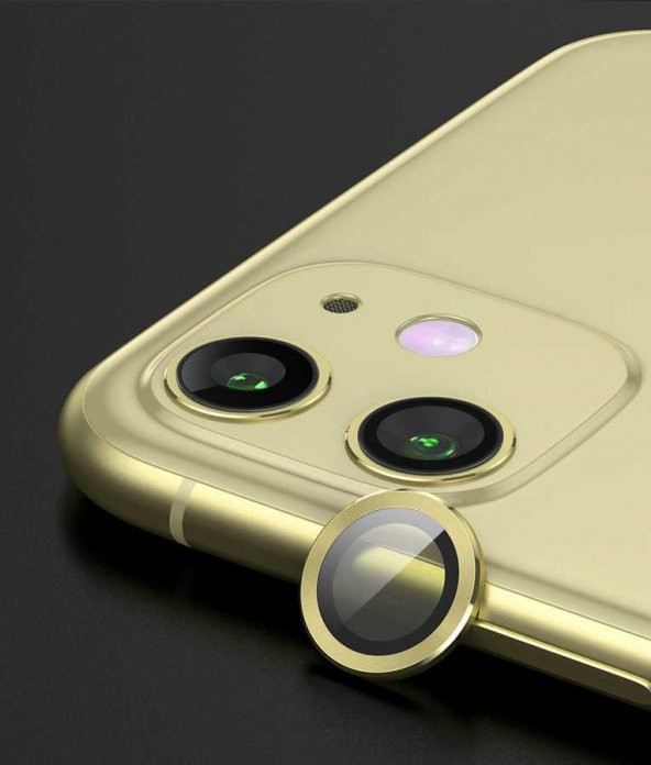 Apple iPhone 11 CL-02 Kamera Lens Koruyucu - 3