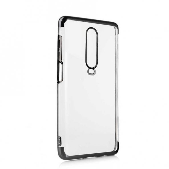 Xiaomi Redmi K30 Kılıf  Evastore Dört Köşeli Lazer Silikon - 4