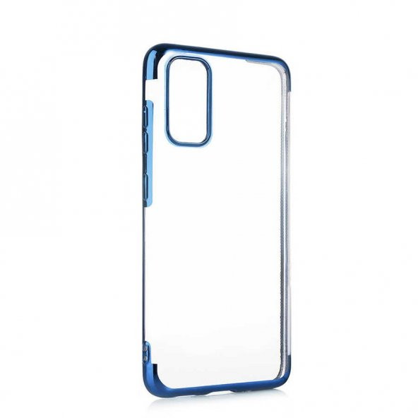Galaxy S20 Plus Kılıf  Evastore Dört Köşeli Lazer Silikon - 4