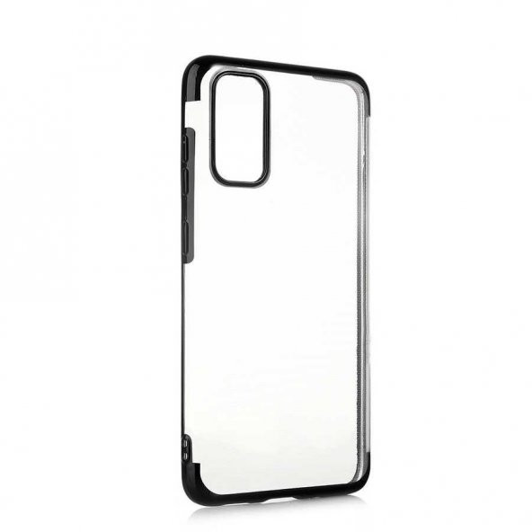 Galaxy S20 Kılıf  Evastore Dört Köşeli Lazer Silikon - 2