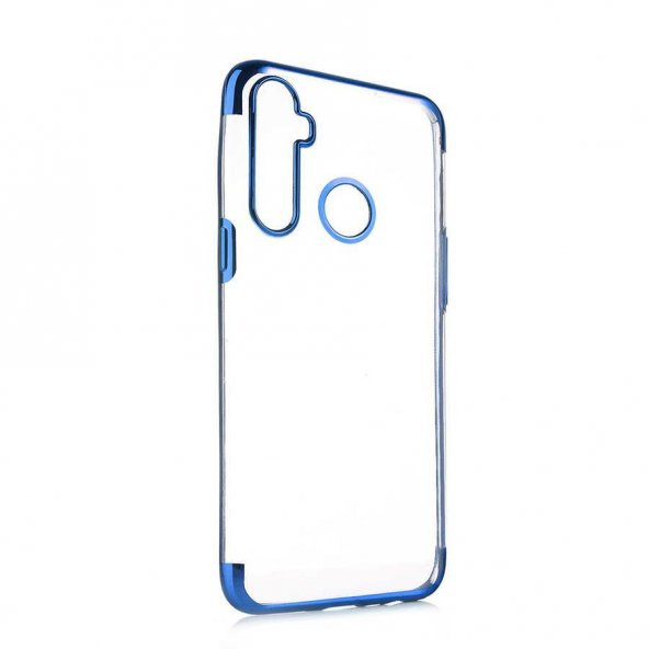 Realme 5İ Kılıf  Evastore Dört Köşeli Lazer Silikon - 4