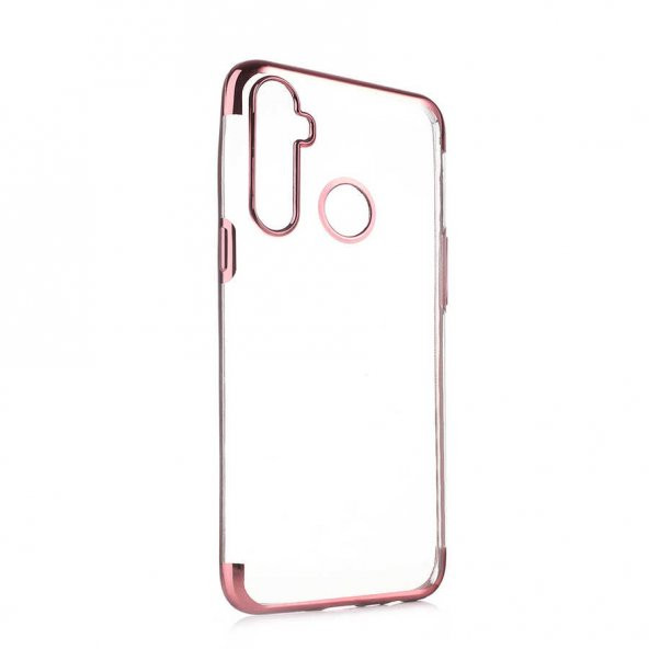 Realme 5İ Kılıf  Evastore Dört Köşeli Lazer Silikon - 7