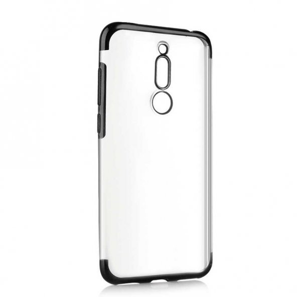 Meizu M6T Kılıf  Evastore Dört Köşeli Lazer Silikon - 2
