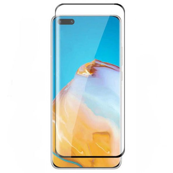 Huawei P40  Evastore Kenarları Kırılmaya Dayanıklı Cam Ekran Koruyucu - 2