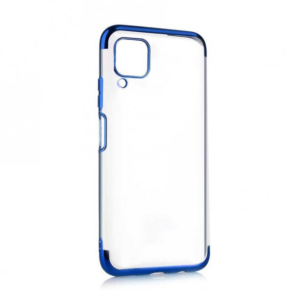Huawei P40 Lite Kılıf  Evastore Dört Köşeli Lazer Silikon - 4