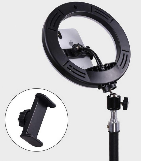 EVA M20 Işıklı Telefon Tutucu Ring Light - 2