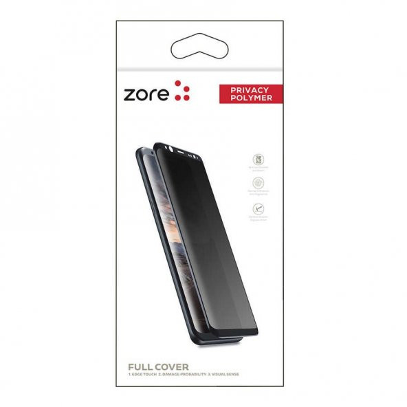 Galaxy S8  Evastore Privacy Polymer Nano Ekran Koruyucu - 2