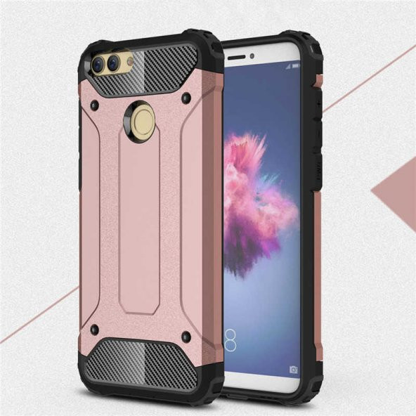 Huawei P Smart Kılıf  Evastore Crash Silikon Kapak - 5