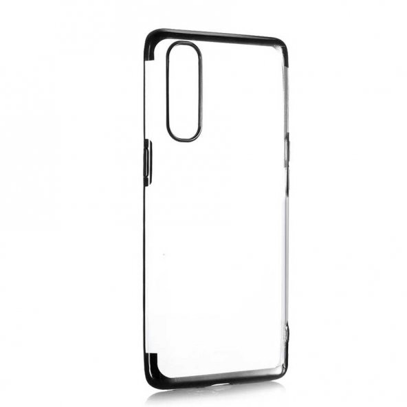 Oppo Reno 3 Pro Kılıf  Evastore Dört Köşeli Lazer Silikon - 2