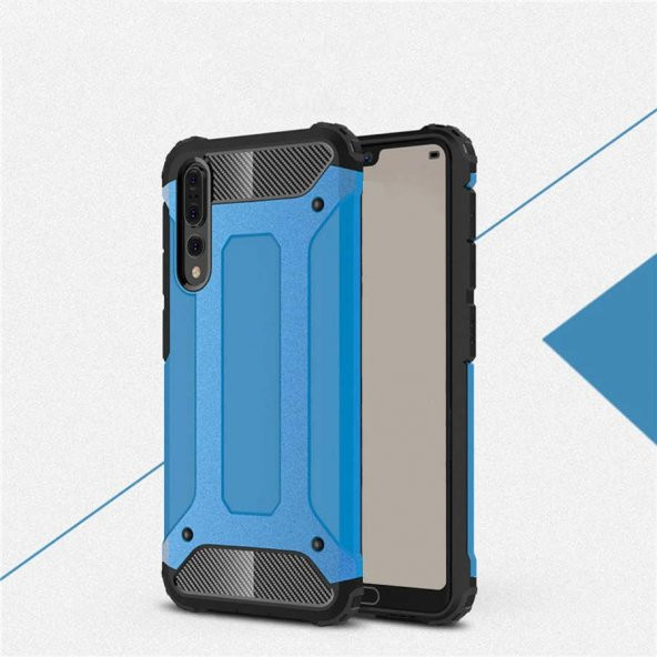 Huawei P20 Pro Kılıf  Evastore Crash Silikon Kapak - 4