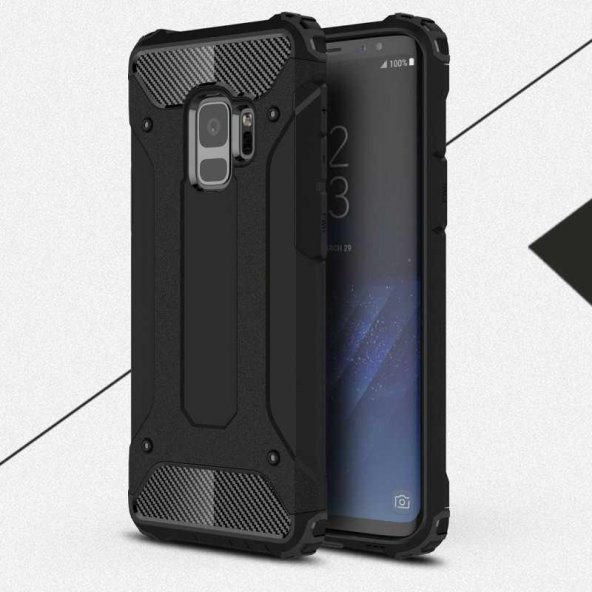 Galaxy S9 Kılıf  Evastore Crash Silikon Kapak - 2