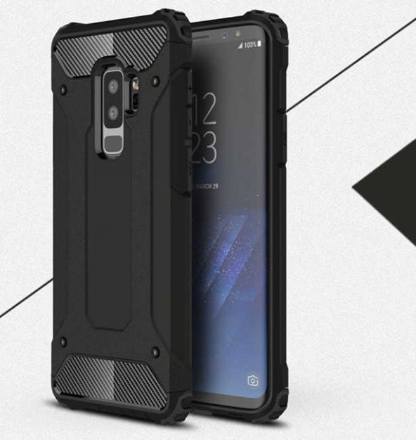 Galaxy S9 Plus Kılıf  Evastore Crash Silikon Kapak - 3