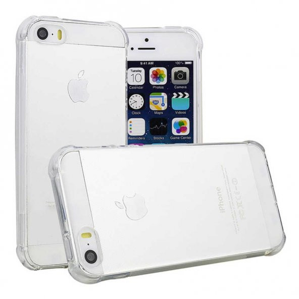 Apple iPhone 5 Kılıf  Evastore Nitro Anti Shock Silikon - 2