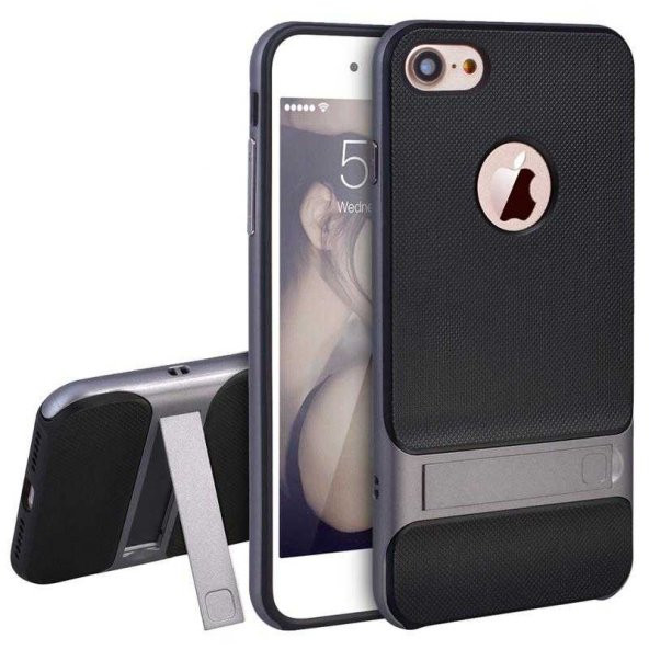 Apple iPhone 6 Kılıf EVA Standlı Verus Kapak - 5