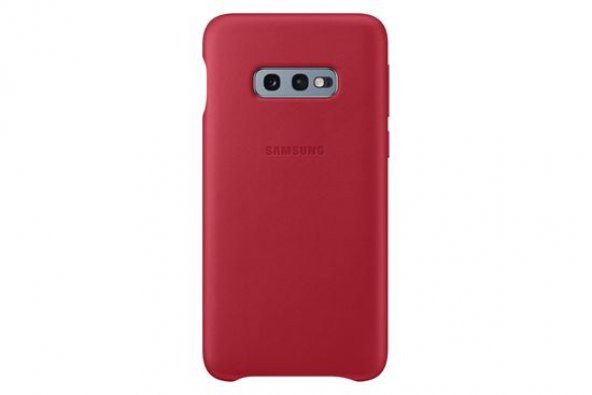 Samsung Galaxy S10e Deri Kılıf Kırmızı - EF-VG970LREGWW - 2