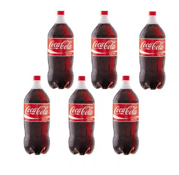 coca cola 2.5 lt x 6 adet
