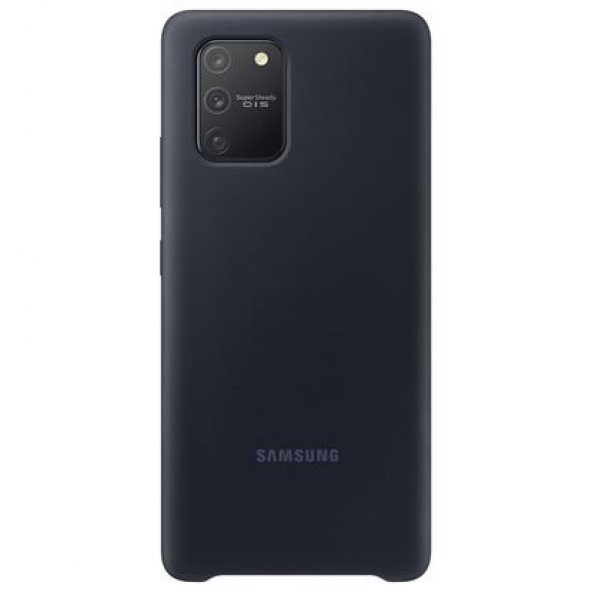 Samsung Galaxy S10 Lite Silikon Kılıf - Siyah EF-PG770TBEGWW