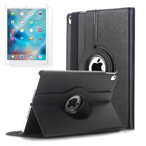 Apple iPad 9.7 2017  Evastore Dönebilen Standlı Kılıf - 2