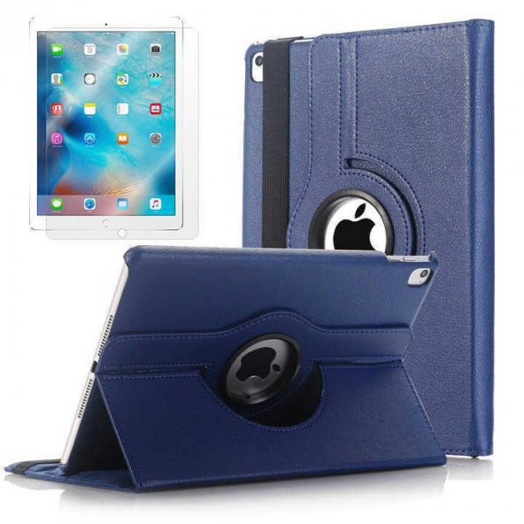Apple iPad 9.7 2017  Evastore Dönebilen Standlı Kılıf - 4