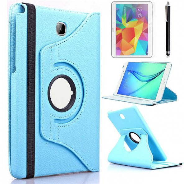 Galaxy Tab A T580 10.1  Evastore Dönebilen Standlı Kılıf - 7