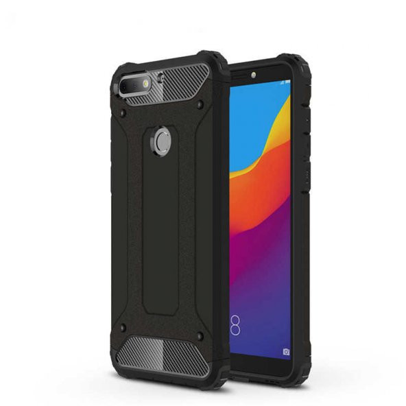 Huawei Y7 2018 Kılıf  Evastore Crash Silikon - 4
