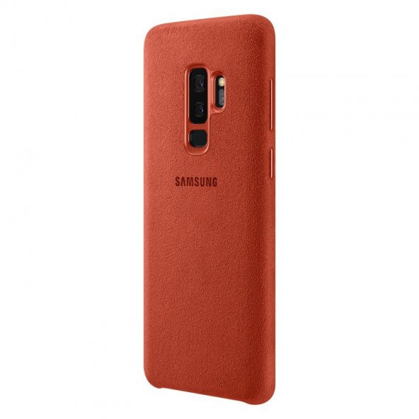 Samsung S9 G960 Alcantara Kılıf Kırmızı EF-XG960AREGWW