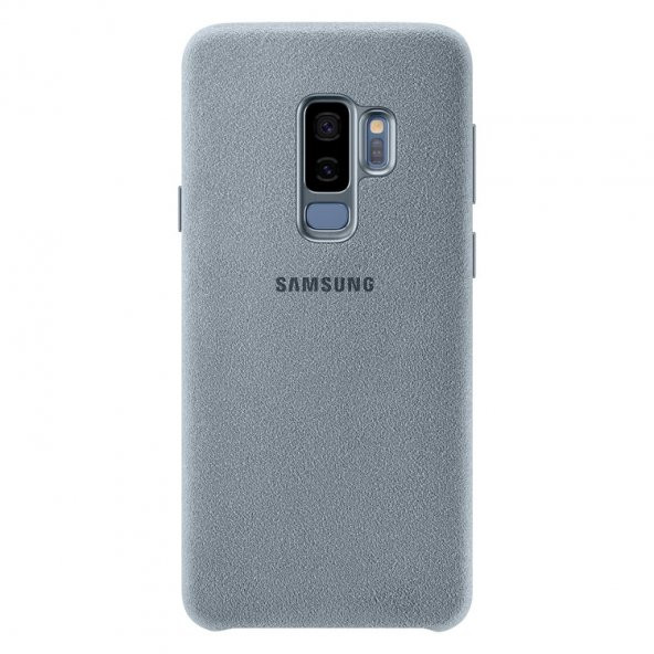 Samsung S9 G960 Alcantara Kılıf Yeşil EF-XG960AMEGWW