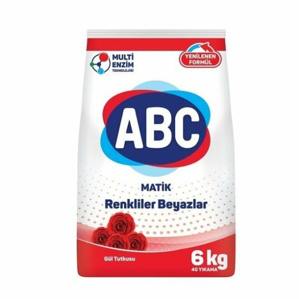 Abc Matik Çamaşır Deterjanı Gül Tutkusu 6 KG - 2