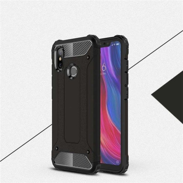 Xiaomi Mi 8 Kılıf  Evastore Crash Silikon - 2