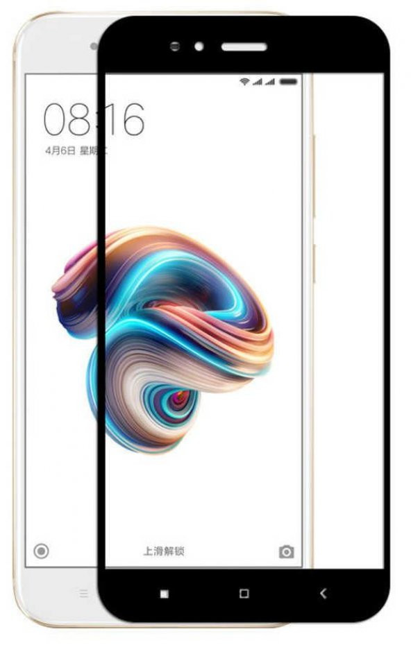 Xiaomi Mi 5x  Evastore Kenarları Kırılmaya Dayanıklı Cam Ekran Koruyucu - 2