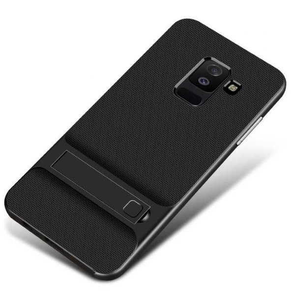 Galaxy A6 Plus 2018 Kılıf  Evastore Standlı Verus Kapak - 2
