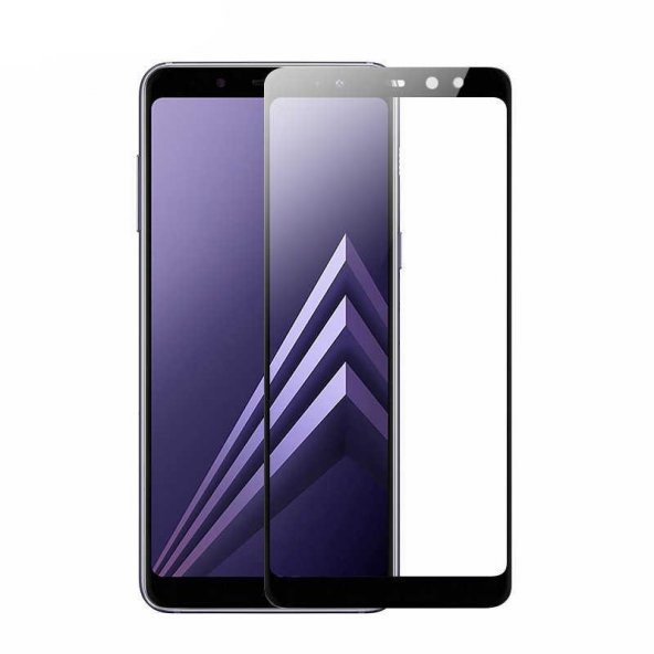 Galaxy J8  Evastore Kenarları Kırılmaya Dayanaıklı Cam Ekran Koruyucu - 2