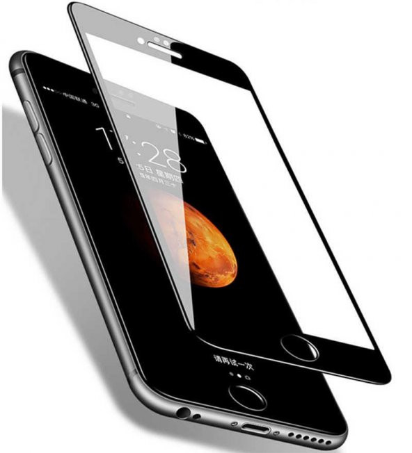 Apple iPhone 7  Evastore 3D Latte Cam Ekran Koruyucu - 2