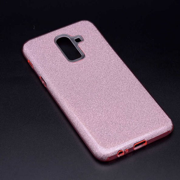 Galaxy J8 Kılıf  Evastore Shining Silikon - 5
