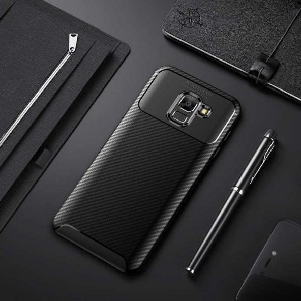 Galaxy J6 Kılıf  Evastore Negro Silikon - 2