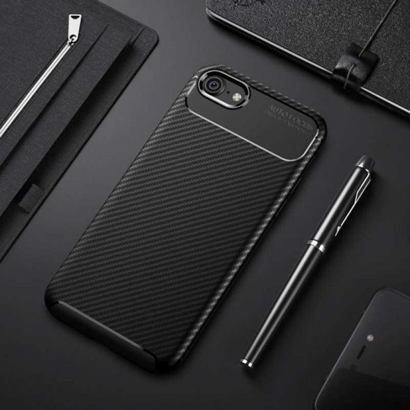 Apple iPhone 8 Kılıf  Evastore Negro Silikon - 2